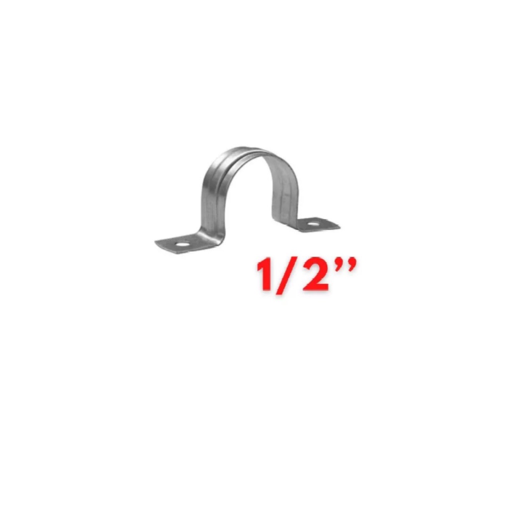ABRAÇADEITA TIPO U METAL 1/2  (12mm) 1 UND