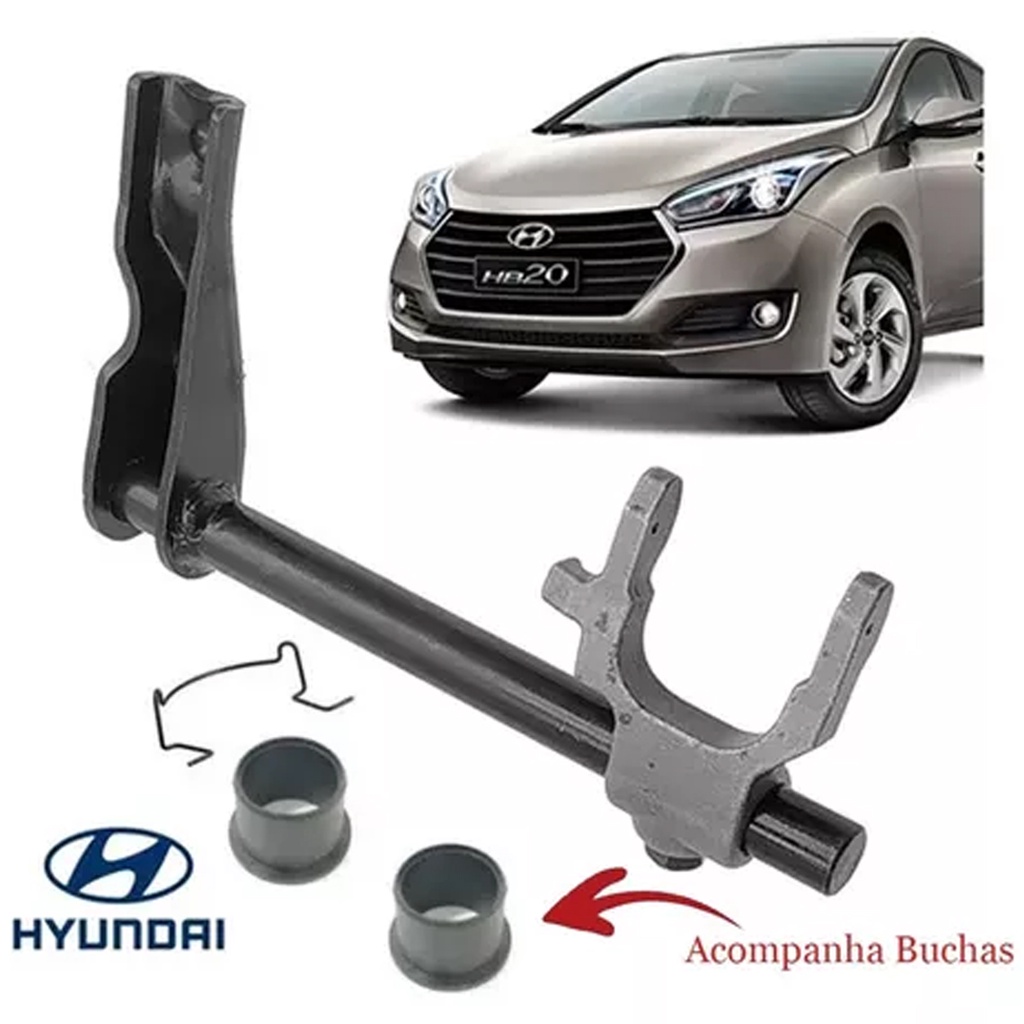 Garfo e Bucha Embreagem Hyundai Hb20 1.0 1.6 2012 A 2019 Lt5597
