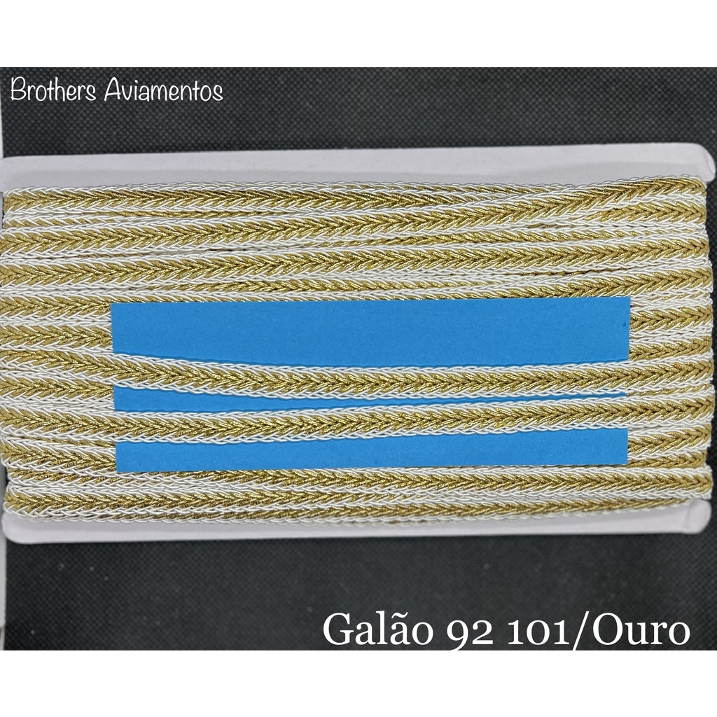 Fita Galão/ Passamanaria 92 2 METROS em Oferta na Shopee