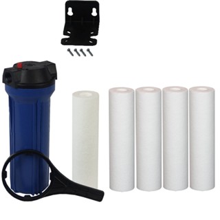 Filtro Para Caixa Dágua, Purificador, Filtro Cavalete Filtração De Sujidades + 5 refis