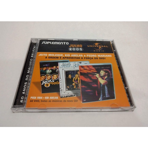 Cd Suplemento Universal - Julho - 2005 - Jeito Moleque - Kid