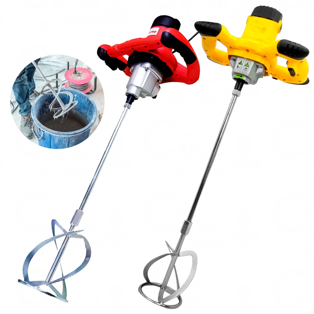Misturador De Tinta E Argamassa Grafiato 110V 220V Assentamento Piso Parede Profissional Modelos em Oferta na Shopee