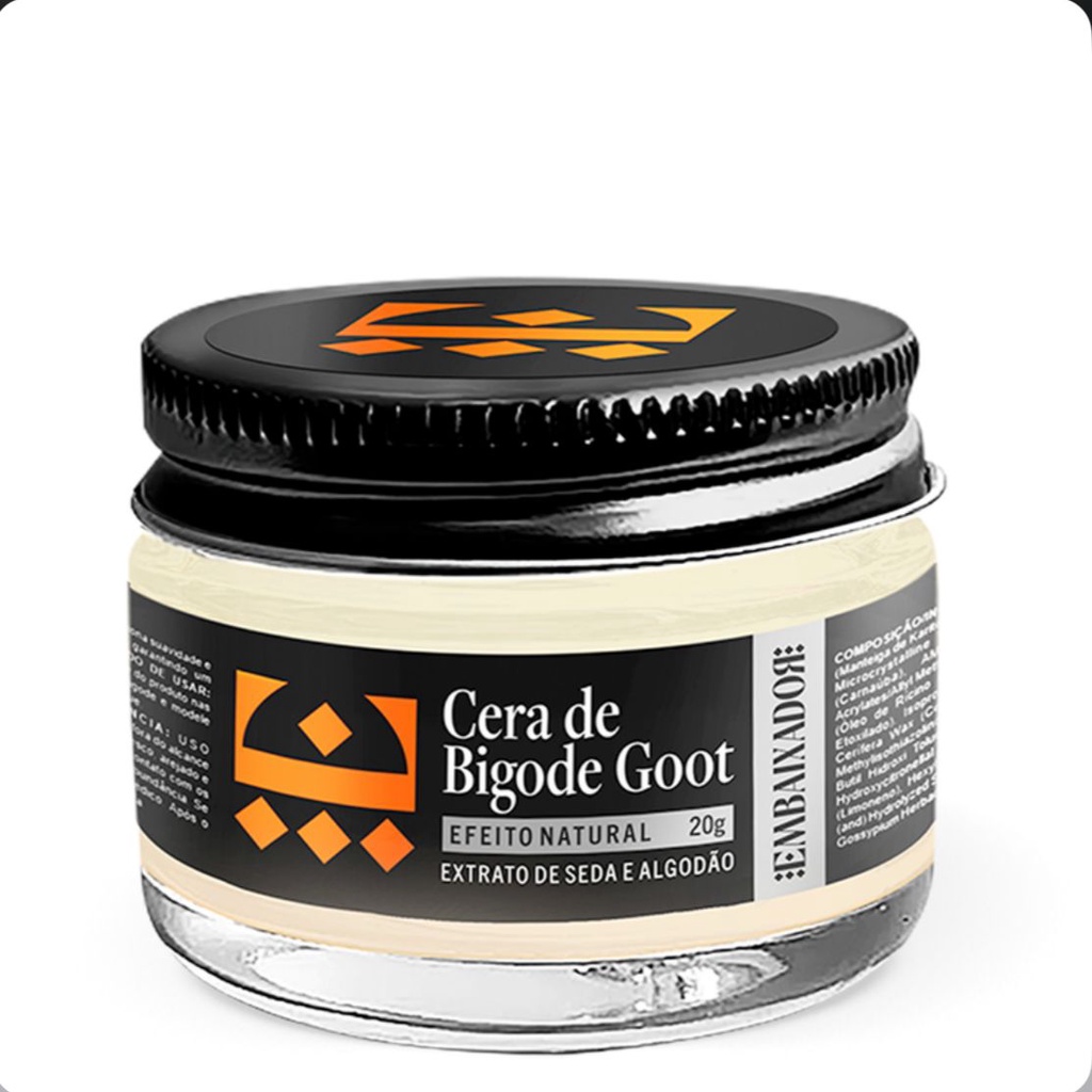 Cera Modeladora De Bigode E Barba Goot Embaixador - 20g