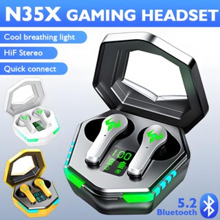 Fone De Ouvido Sem Fio Bluetooth Gamer HiFi Low Latency Redução De Ruído Esportes Fone À Prova D