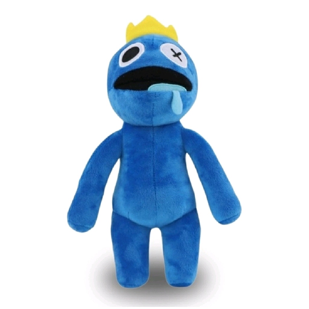 BONECO DE PELÚCIA AZUL BABÃO