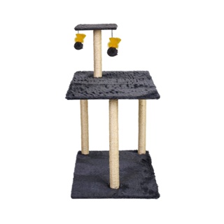 Arranhador para Gatos 3 Bases Grande Le Petin Plaza Arranhador de Gato em Oferta na Shopee