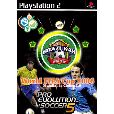 PES 5 Brazukas World Cup 2006 Playstation 2
