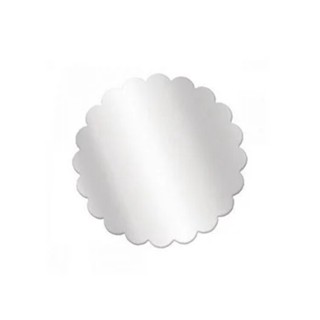 TAPETINHO TRANSPARENTE FUNDO RENDADO PARA DOCES/BRIGADEIRO N° 9 CM 5000 em Oferta na Shopee