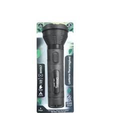 LANTERNA 1 LED BIVOLT 3W RECARREGÁVEL