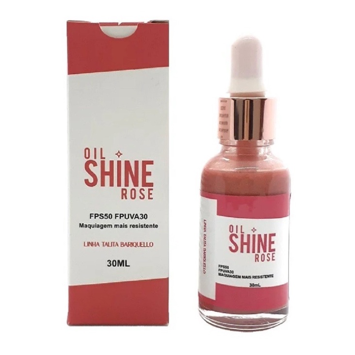 luminador Oil Shine Talita Barriquello Cor Rose Original