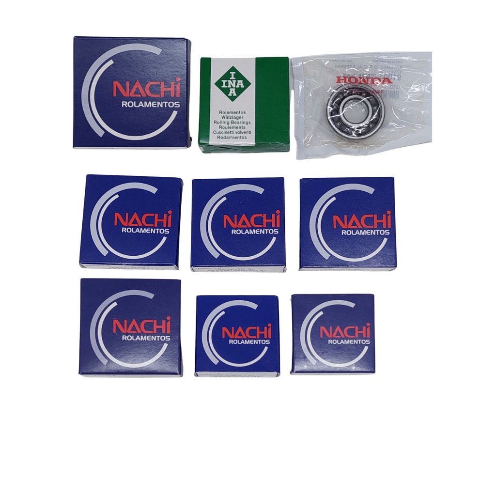 Kit Rolamentos Titan 150 Toda Motor Virabrequim Balanceiro Nachi