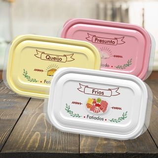 KIT PORTA FRIOS COM TELA 3 UNIDADES em Oferta na Shopee