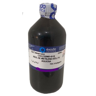 Azul de metileno solução aquosa 1% 250ml