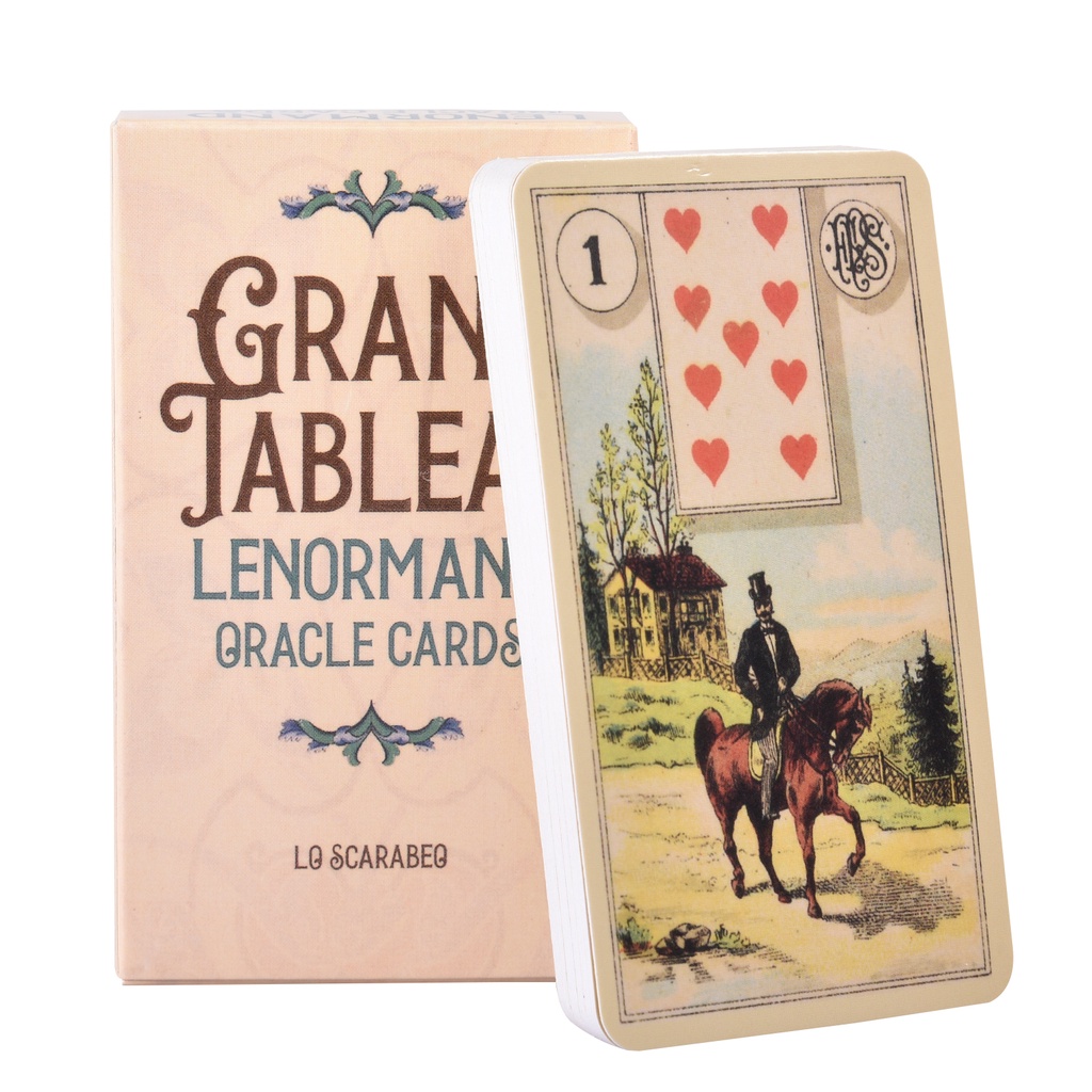 Nova Chegada Da Alta Qualidade Laura Tuan Lenormand Tarot Cartas Fortune Guidance Telling Dividido Deck Jogo De Tabuleiro