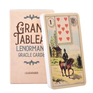 Nova Chegada Da Alta Qualidade Laura Tuan Lenormand Tarot Cartas Fortune Guidance Telling Dividido Deck Jogo De Tabuleiro