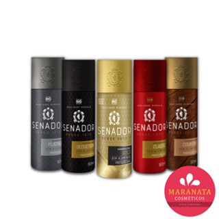 KIT Desodorante Spray Senador 90ml