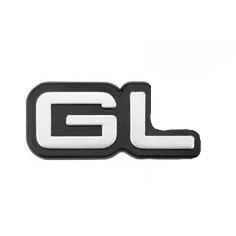 Emblema GL Chevrolet Monza/ Kadett Modelo Tubarao 1991 A 1996 Cromado