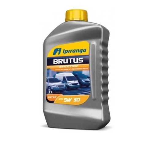 ÓLEO LUBRIFICANTE DO MOTOR SINTÉTICO IPIRANGA BRUTUS 5W30 DIESEL