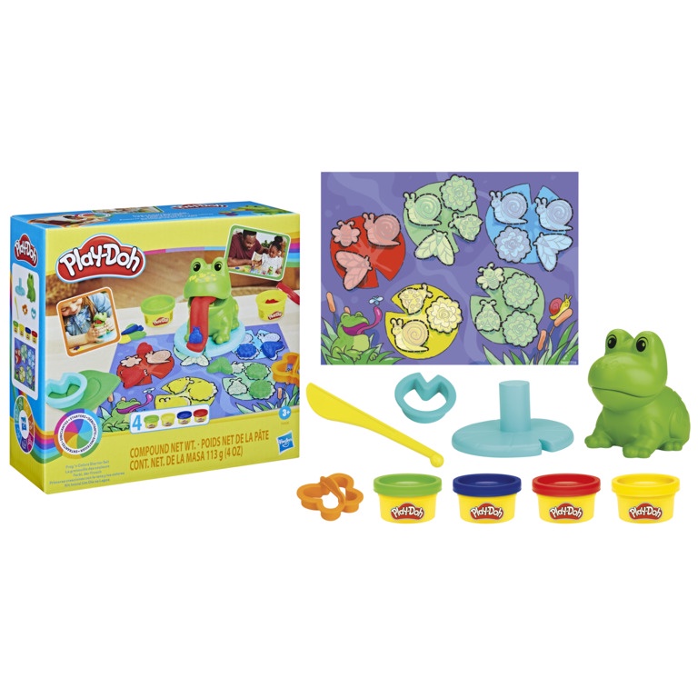 Massinha Play Doh Sapo & Um Dia Na Lagoa - Hasbro F6926 em Oferta na Shopee