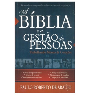 A Bíblia e a Gestão de Pessoas|Paulo Roberto de Araújo em Oferta na Shopee