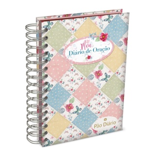 Devocional Meu Diário de Oração | Capa Dura Espiral Azul em Oferta na Shopee