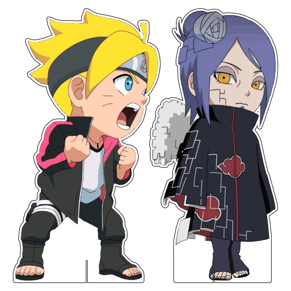 Kit Display de Chão Festa Infantil Naruto Cute