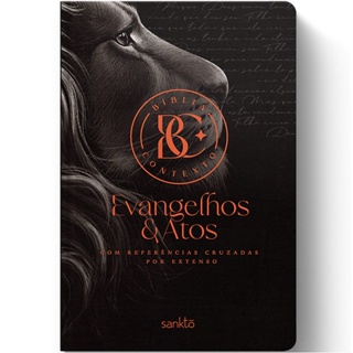 Bíblia Contexto | Evangelho e Atos | NVT | Capa Dura | Leão em Oferta na Shopee