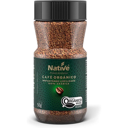 Café Solúvel Native Liofilizado Orgânico - 50g