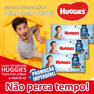 Lenco Umedecido Huggies Tripla Proteção