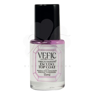 Vefic Escudo top coat p/ unhas - 11ml