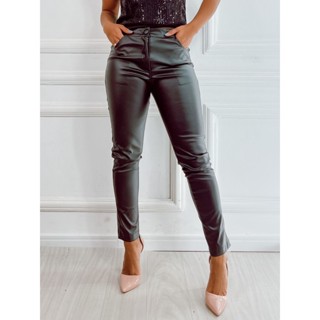 Calça Feminina Courino Couro Fake