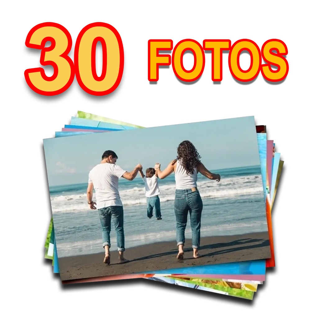 Revelação de fotos 10x15 Fosco - 30 Unidades em Oferta na Shopee