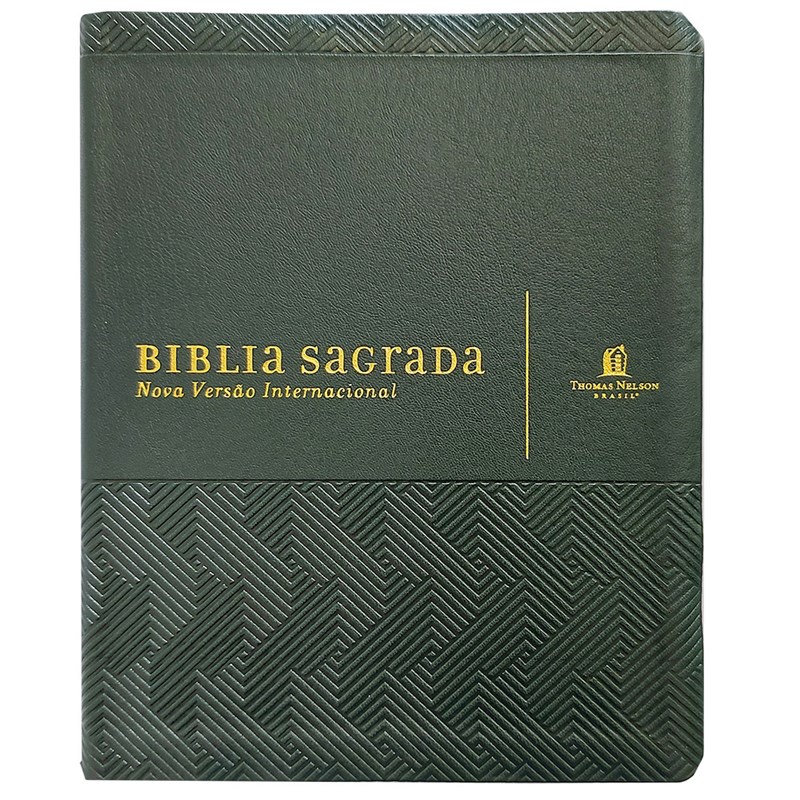 Bíblia Sagrada | NVI | Letra Normal | c/ Espaço para Anotações | Verde em Oferta na Shopee