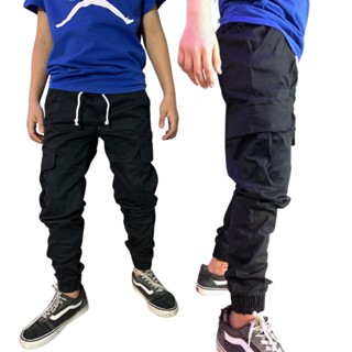 Calça jogger jeans infantil Kids juvenil jeans masculino promoção 04 ao 16 anos