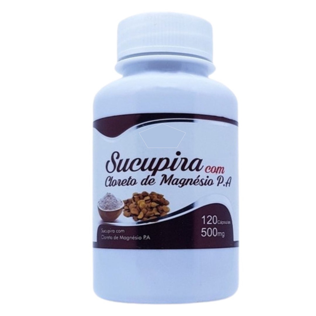 Sucupira Composta Cloreto Magnésio Pa 120 Cápsulas 500mg