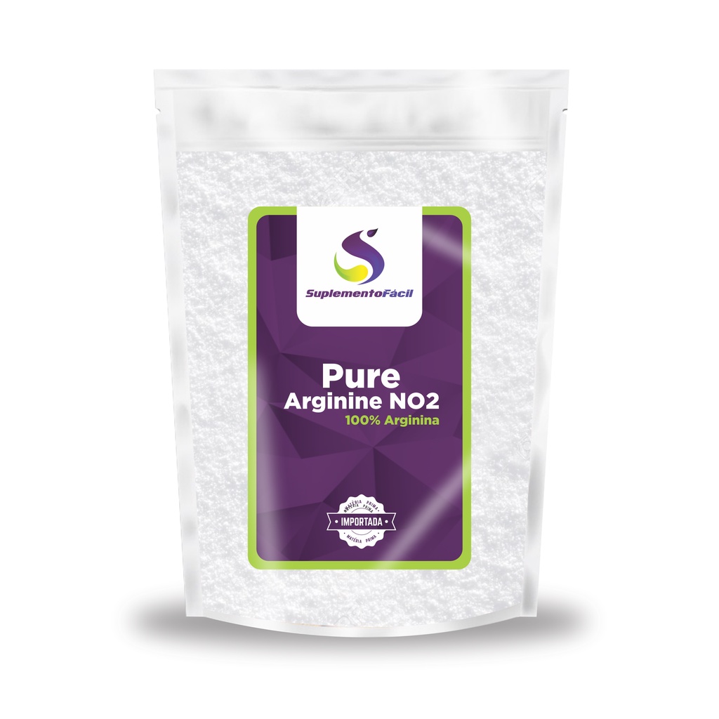 Arginina Pura 1Kg - 100% Pura Arginina - Pré treino - Suplemento Fácil