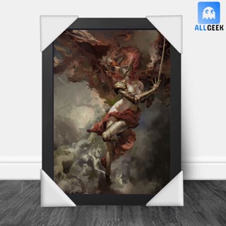 Quadro Decorativo Com Moldura Elden Ring