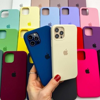 Capa Capinha Case Silicone Aveludada Para iPhone 12 / 12 Pro - Linha de Capas Premium