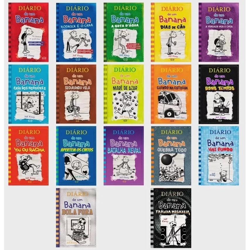 Diário de um Banana Colecao Completa: Onde Comprar | BuscaProdutos
