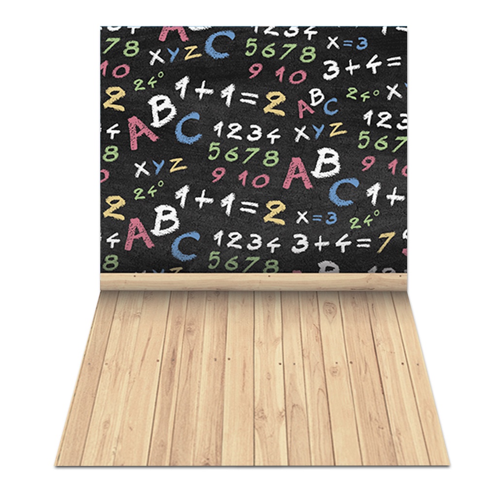 Fundo Fotográfico Escola Lousa Newborn Em Tecido PN-0126