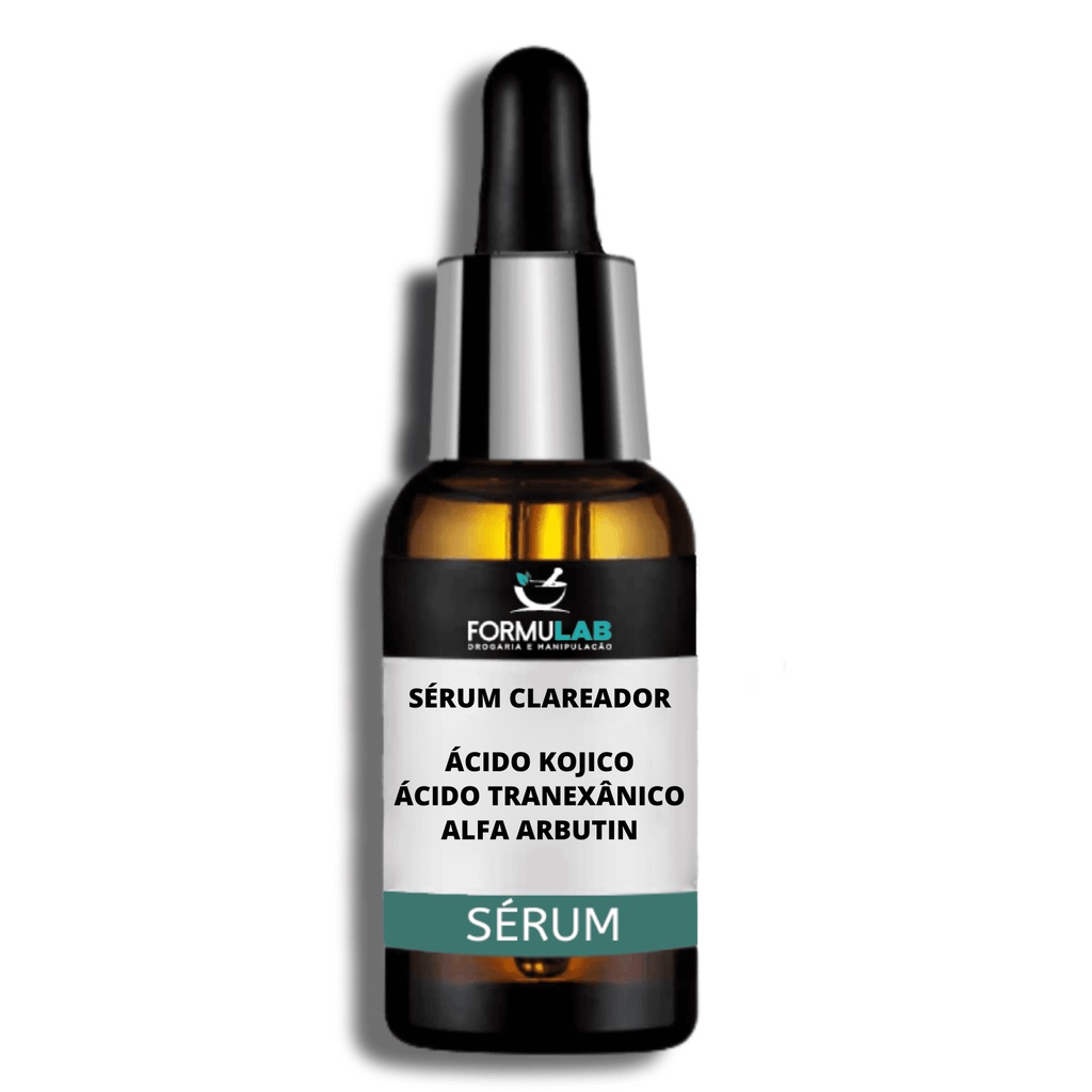 Ácido Kojico 3% + Ácido Tranexâmico 2% + Alfa Arbutin 2% - Sérum 30ml em Oferta na Shopee