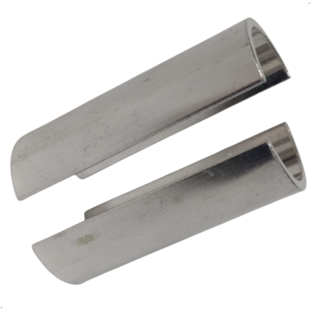 Calço Bucha De Guidão Bicicleta Adaptar De 22.2mm P/ 25.4mm Encaixe Guidom Bike Ajuste Apertar Mesa de Avanço Suporte De Guidão Ajustar O Diâmetro Medida Ao Redor Da Mesa De Avanço MTB SPEED ROAD Firme Justo Peça