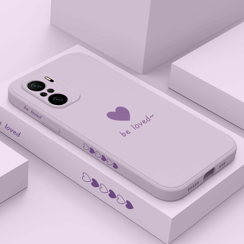 Estojo Telefônico Para Xiaomi Poco M6 X6 F6 F5 M5 M5S X5 PRO C65 4G 5G Capa De Amor Simples E Confortável