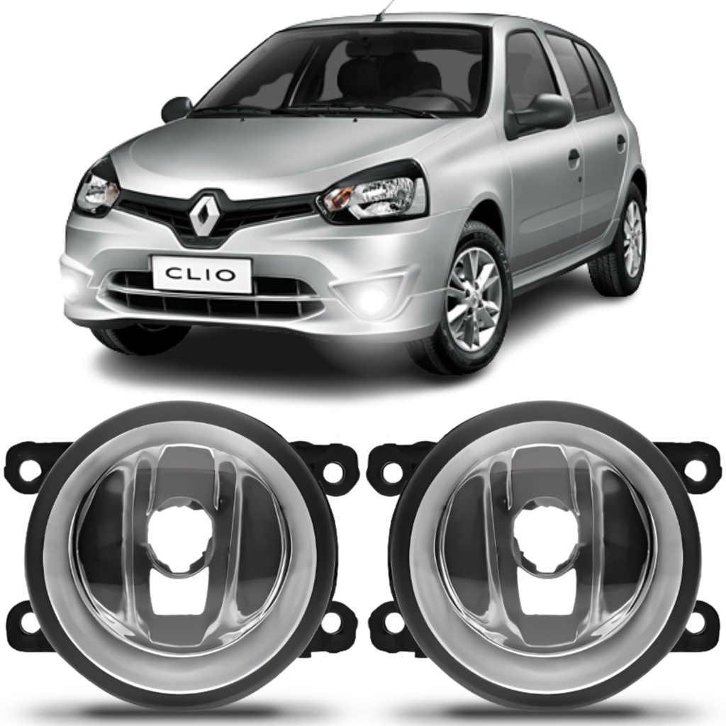 Par Farol Milha Renault Clio 2013 2014 2015
