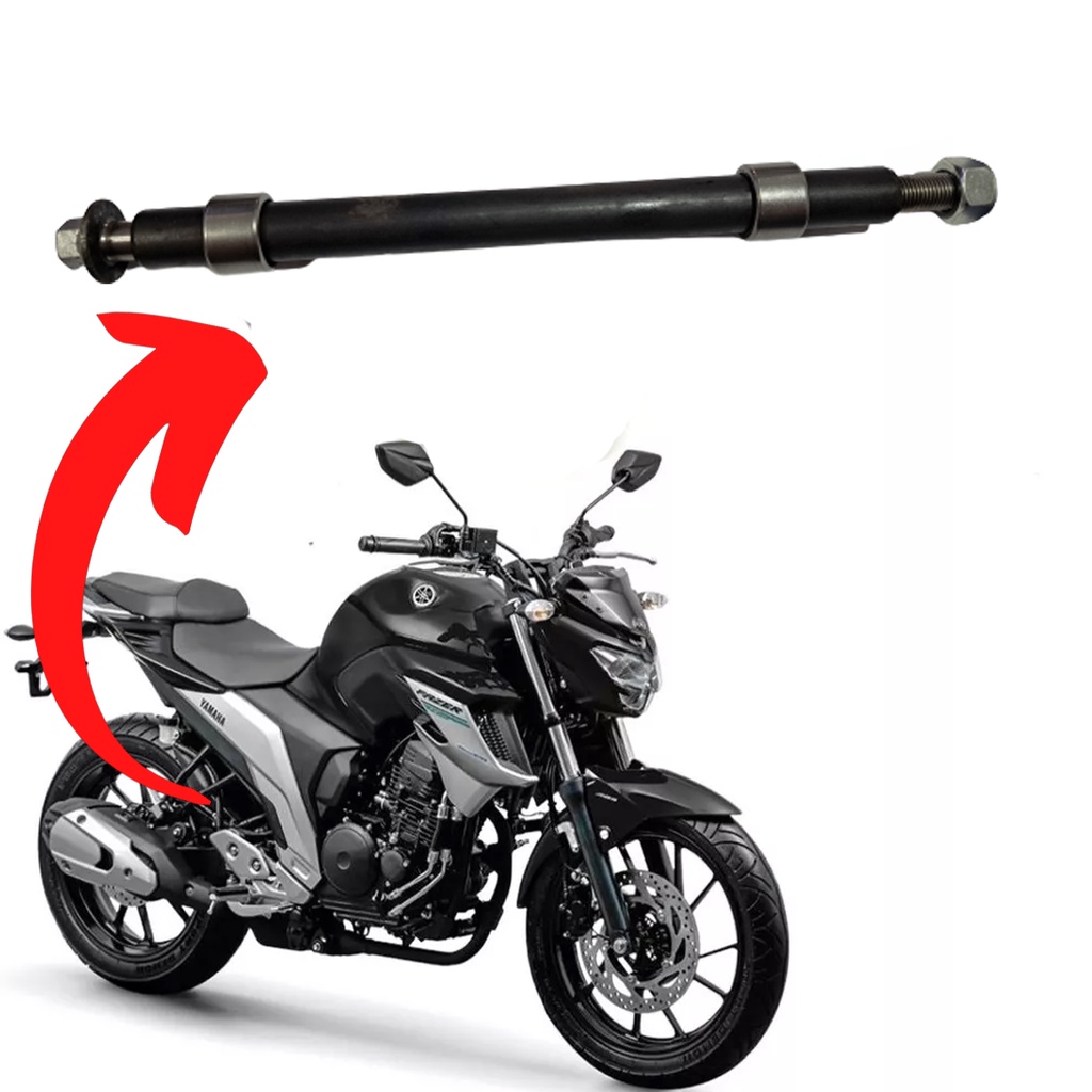 Kit Eixo E Bucha Balança Yamaha Fazer 250 2018 2019 2020