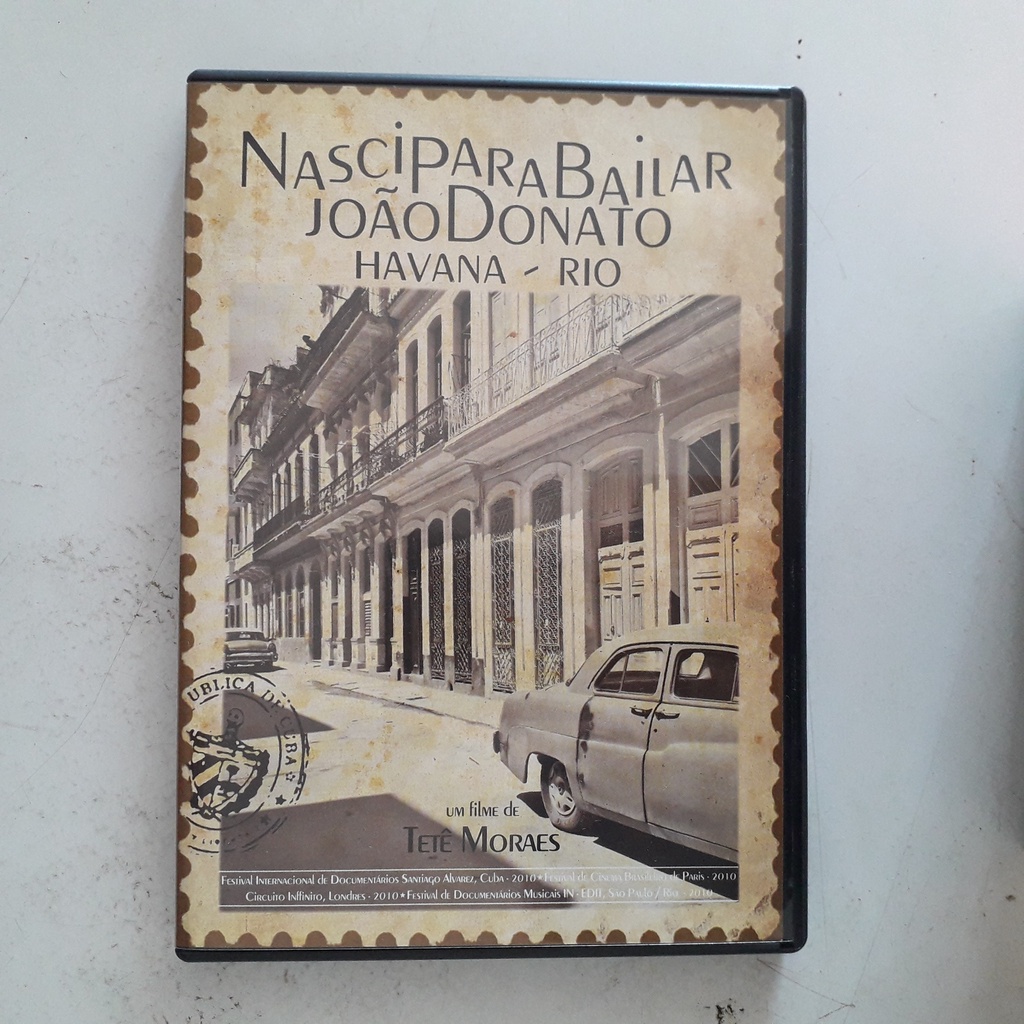 DVD João Donato - Nasci Para Bailar - Havana - Rio
