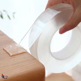 Fita Adesiva Acrílica Gel Dupla Face Silicone Transparente 1 mm x 1,8 cm x 3 mt em Oferta na Shopee