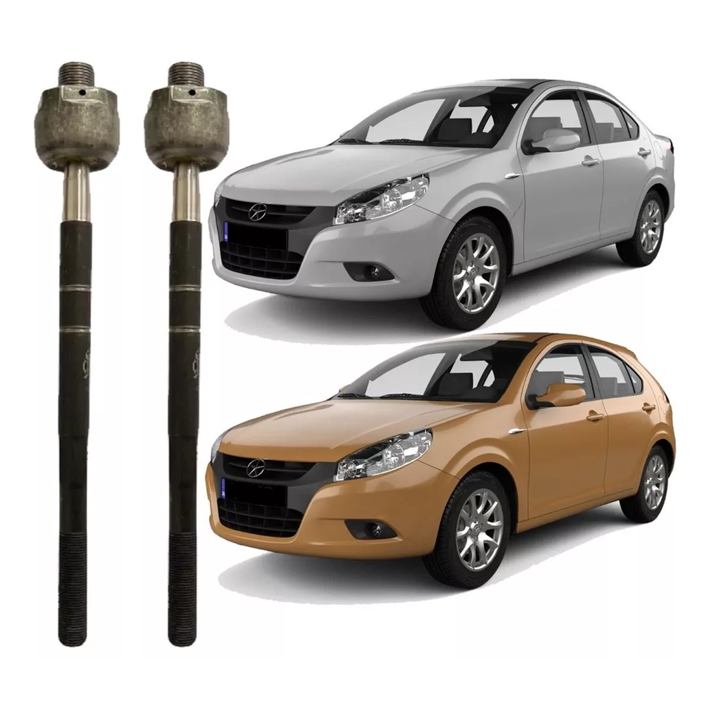 Braço Barra Articulação Axial Jac J3 Sedan Hatch 23011 2012 2013 2014 2015 2016 2017 A 2018