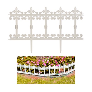 Kit Com 20 Metros De Cerca Plástica Decorativa Estilo Ferro Fundido Para Jardim e Floreira (40 Cercas) em Oferta na Shopee