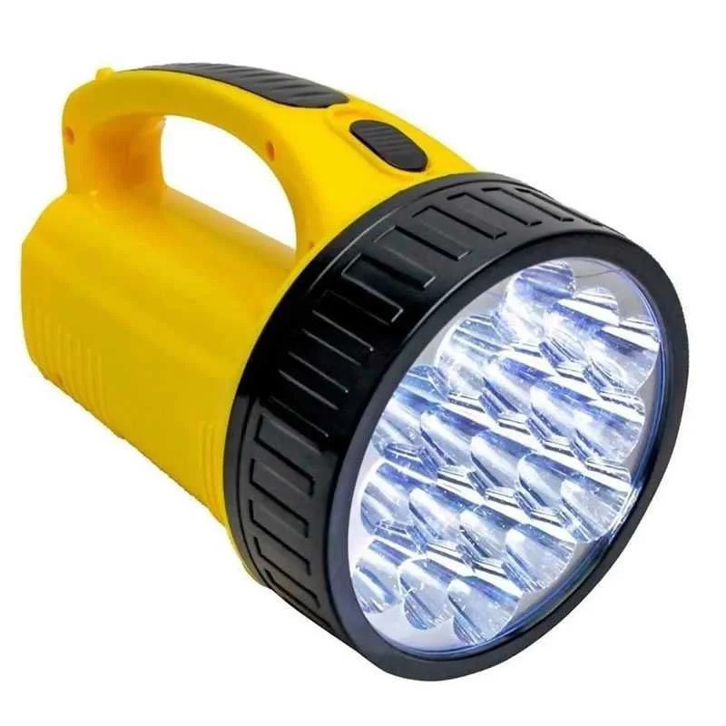 Lanterna Led Recarregável 19 Leds Lanterna Recarregável Bi-Volt Lanterna Holofote Recarregável